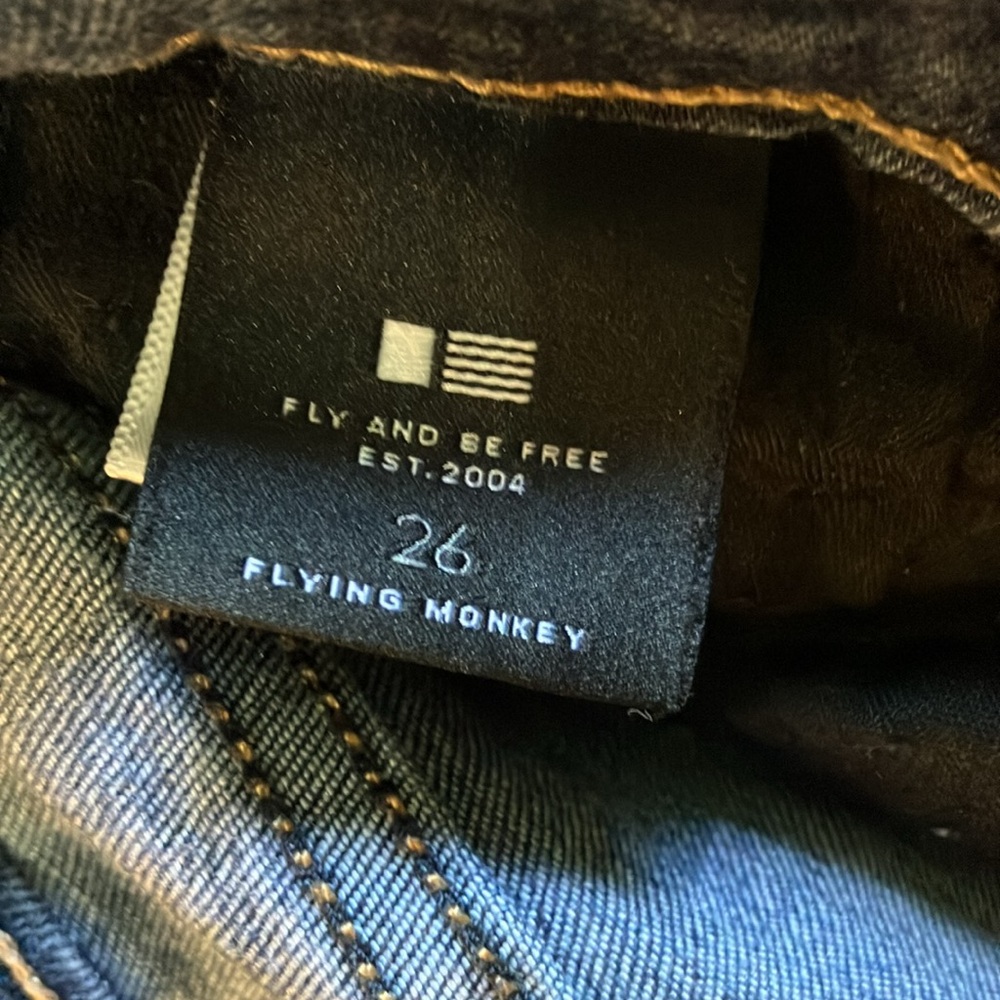 Flying monkey ripped skinny jeans size 26 - Picture 4 of 8